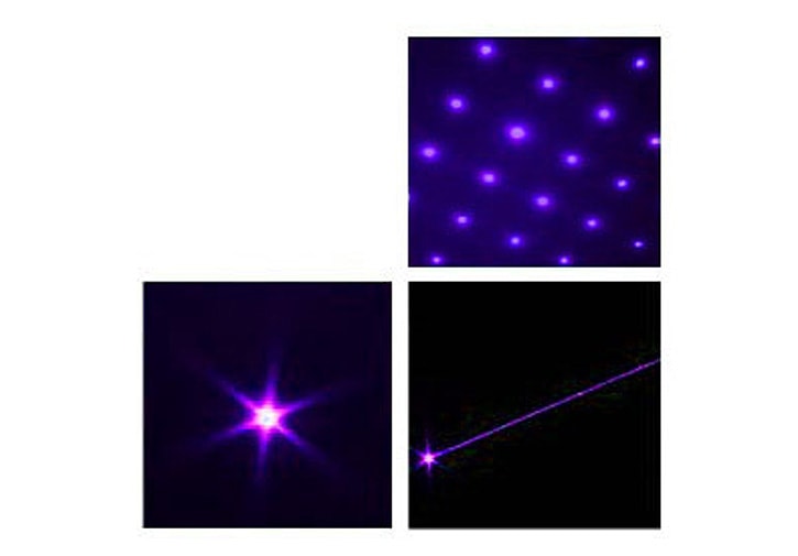 Лазерная указка фиолетовая 100 mW + Фото №2