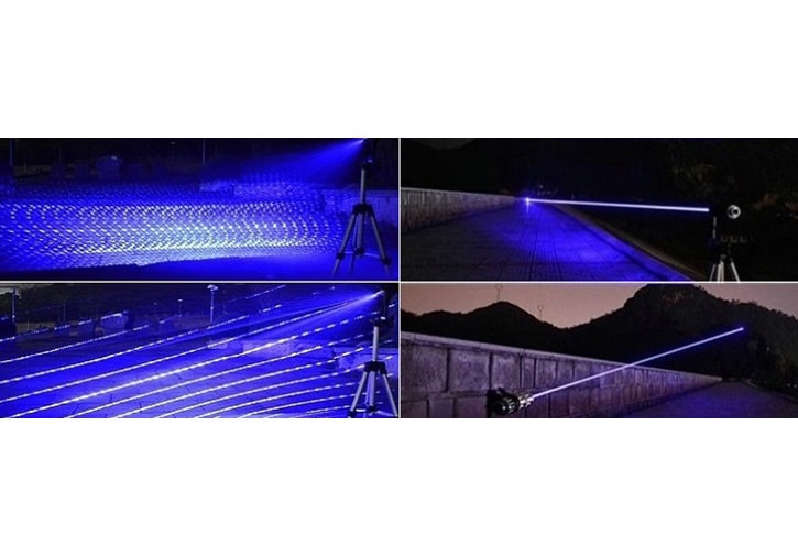 Лазерная пушка синяя 50000 mW + 5 насадок Меч Джедая Фото №5