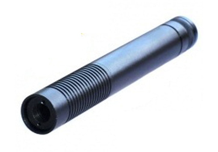 Лазерная пушка синяя 5000 mW + 5 насадок Фото №3
