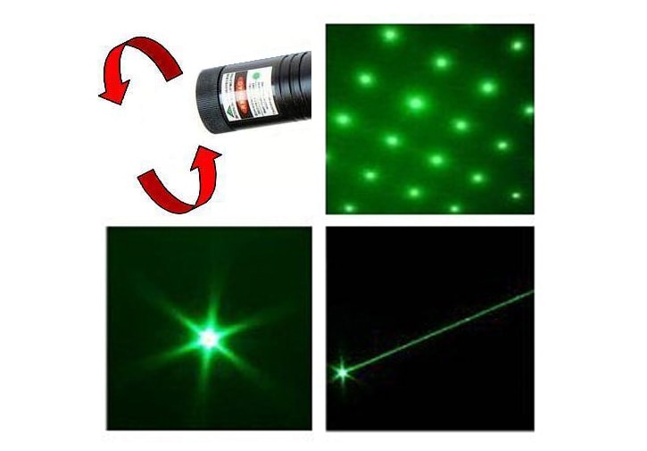 Лазерная указка зеленая 200 mW + Power Фото №5