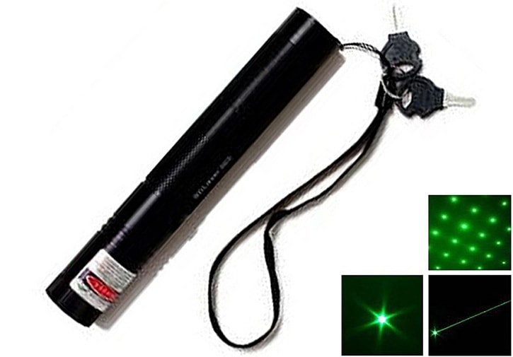Лазерная указка зеленая 300 mW + Power Фото №1